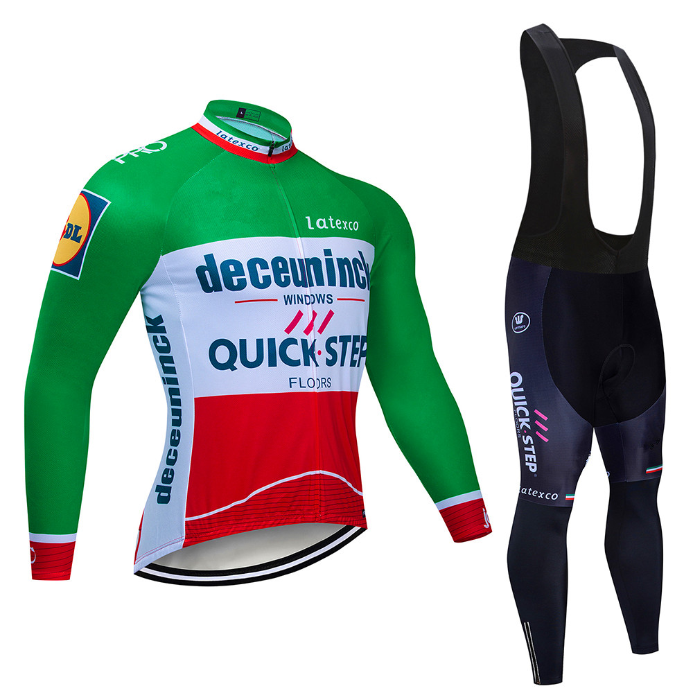 Cycling Gear Jersey - 빠른 단계 사이클링 저지 세트 긴