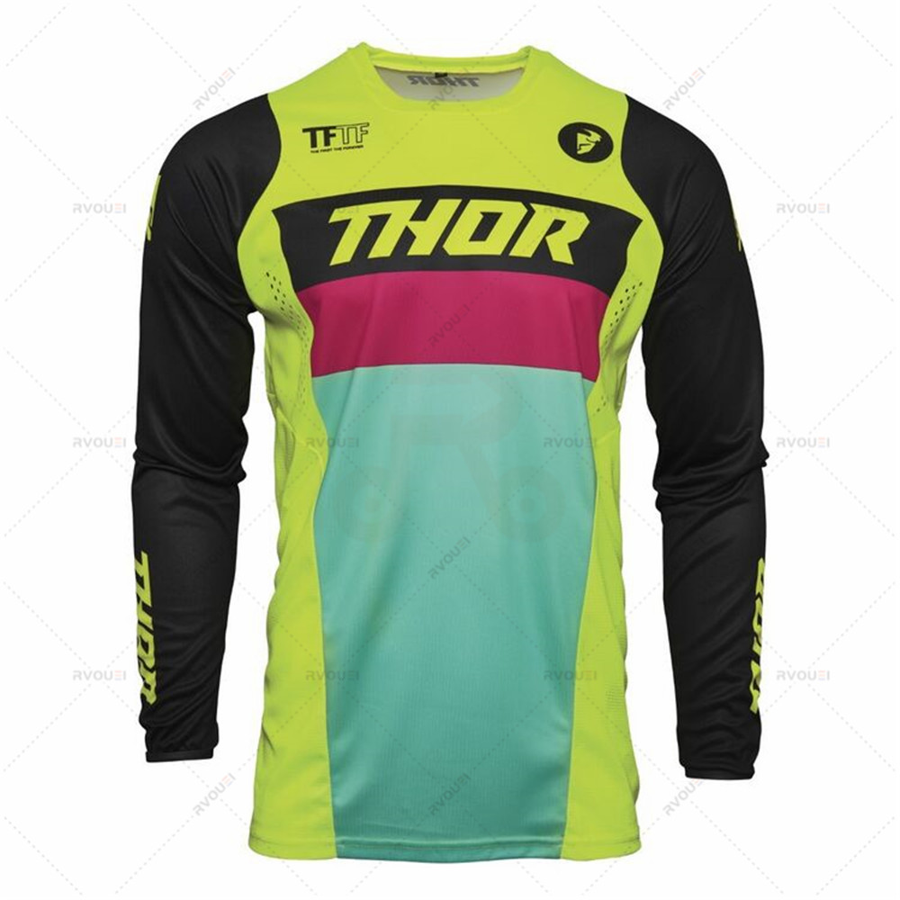 오토바이, 산악 자전거, 다운힐 팀용, 새로운 레이싱  - Cycling Gear Jersey 리뷰 및 가격