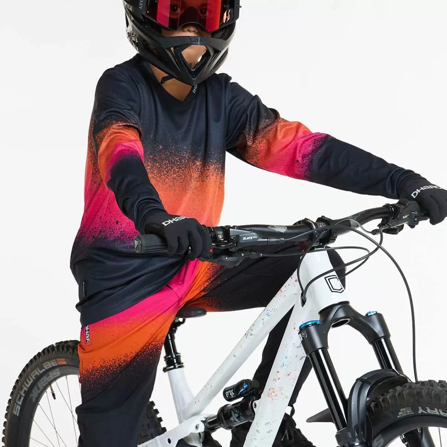 어린이용 DHARCO 다운힐 사이클링 저지 긴팔 통기성 - Cycling Gear Jersey 리뷰 및 가격